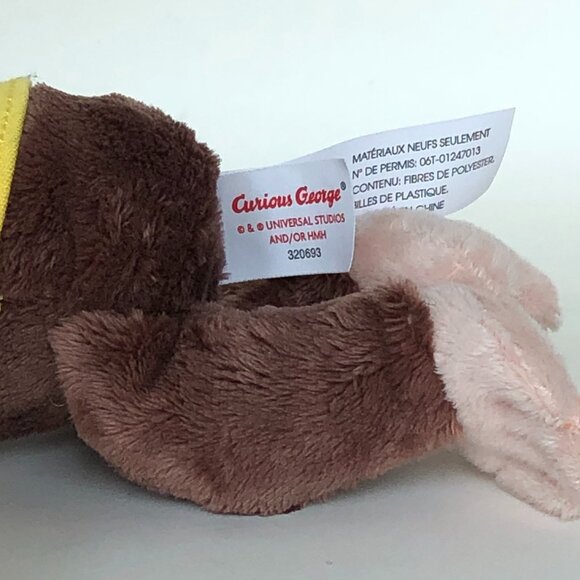New w/ Tag🙈 Gund Curious George Red Shirt & Yellow Shirt Plush  Set 🐵8" - Picture 8 of 16
